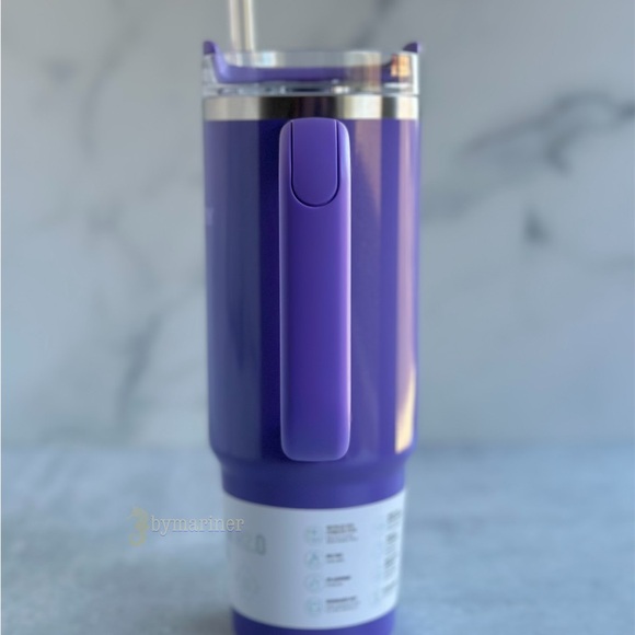 Stanley Dahlia Shimmer The Quencher H2.0 Flowstate Tumbler 30 oz - Picture 3 of 7